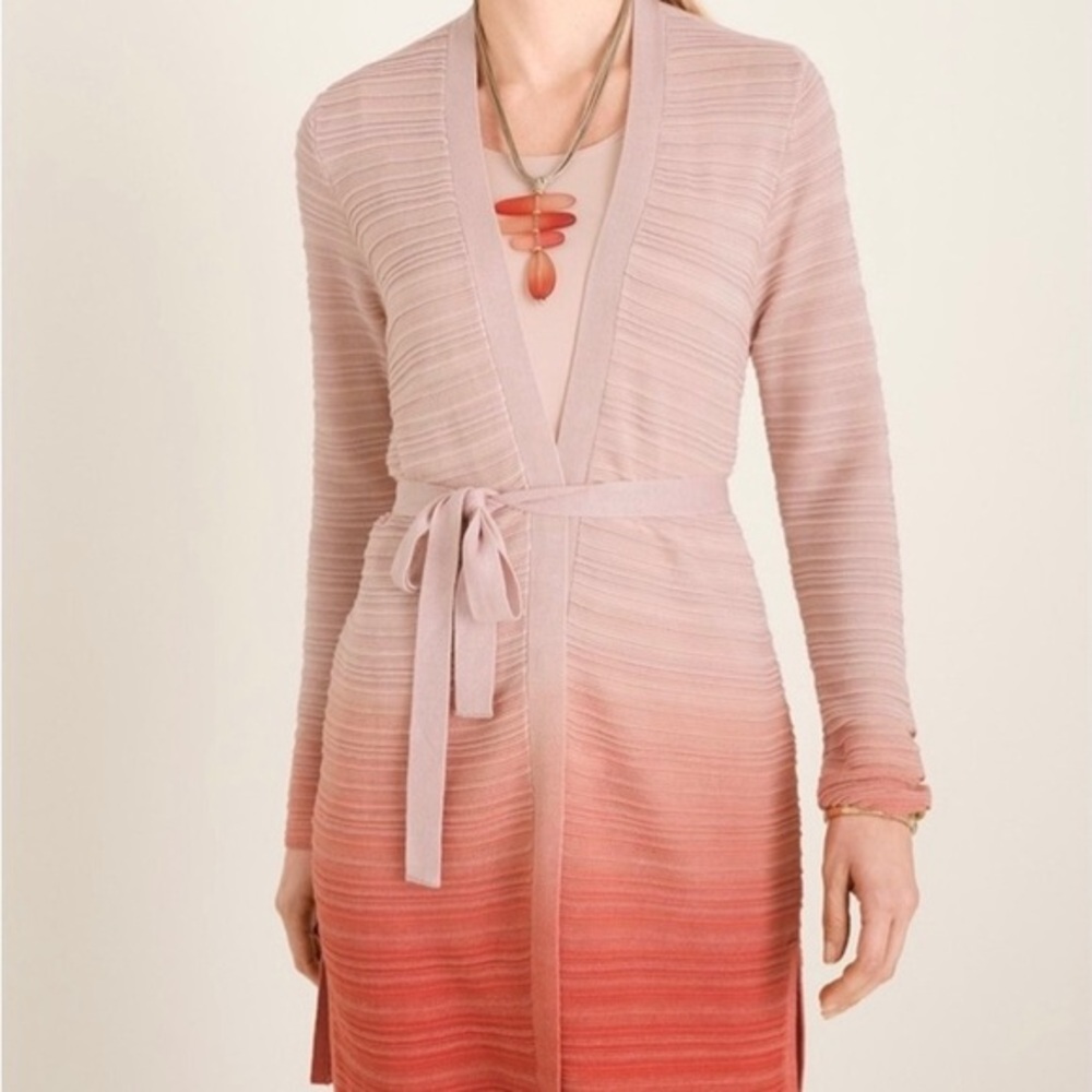 Chico’s Ombré Cardigan Sweater